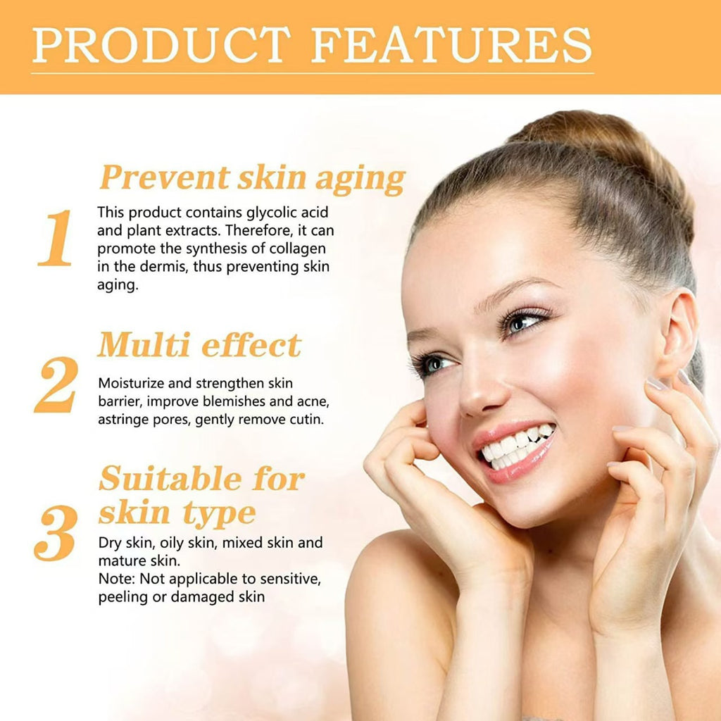 Lunoon Glycolic Acid Face Toner.